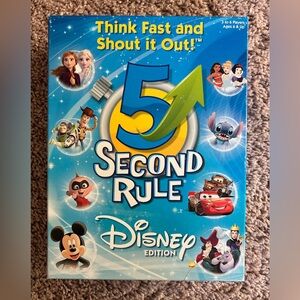5 Second Rule Game Disney Edition